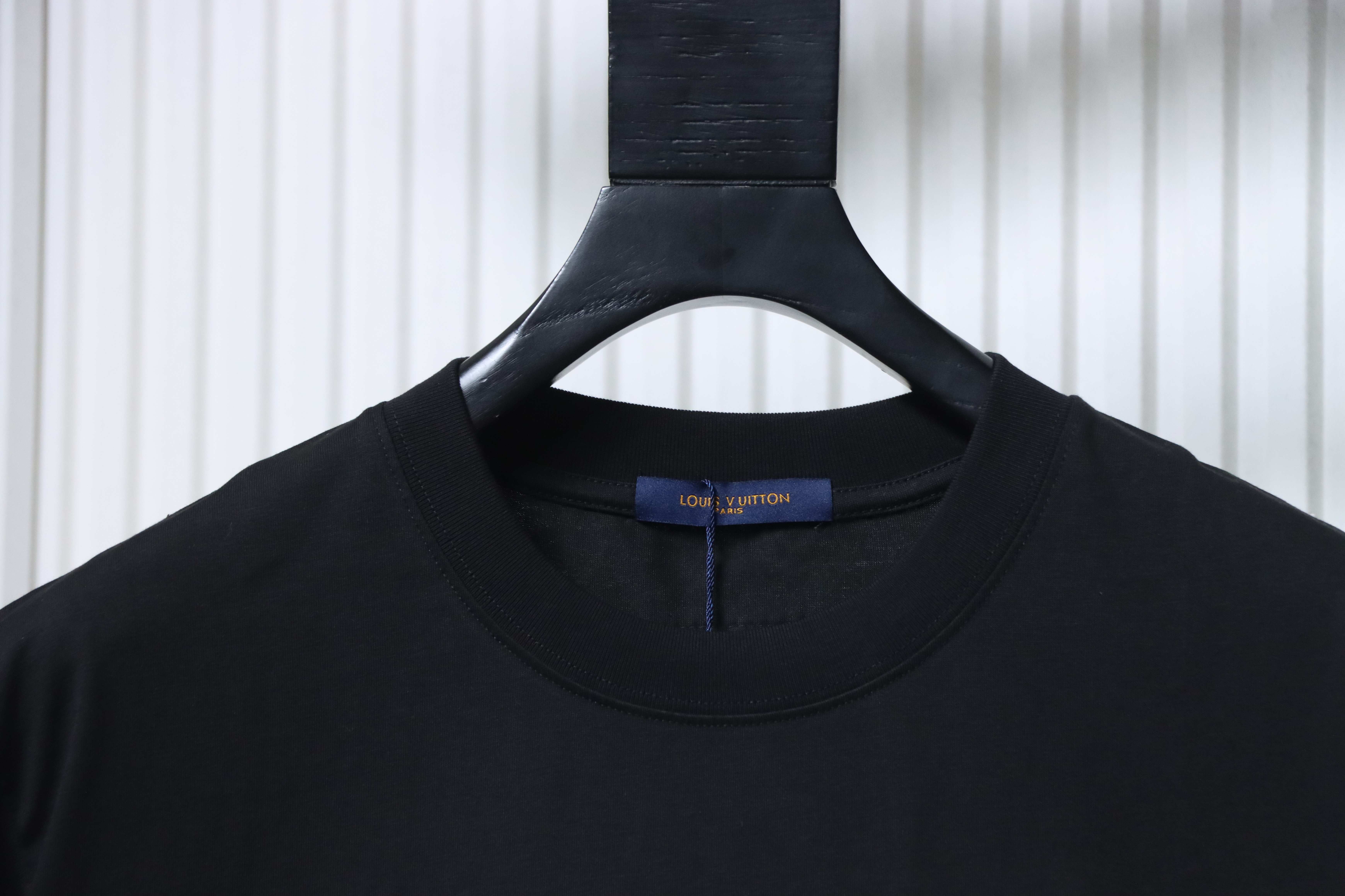     Louis Vuitton Embroidery T-Shirt Black
