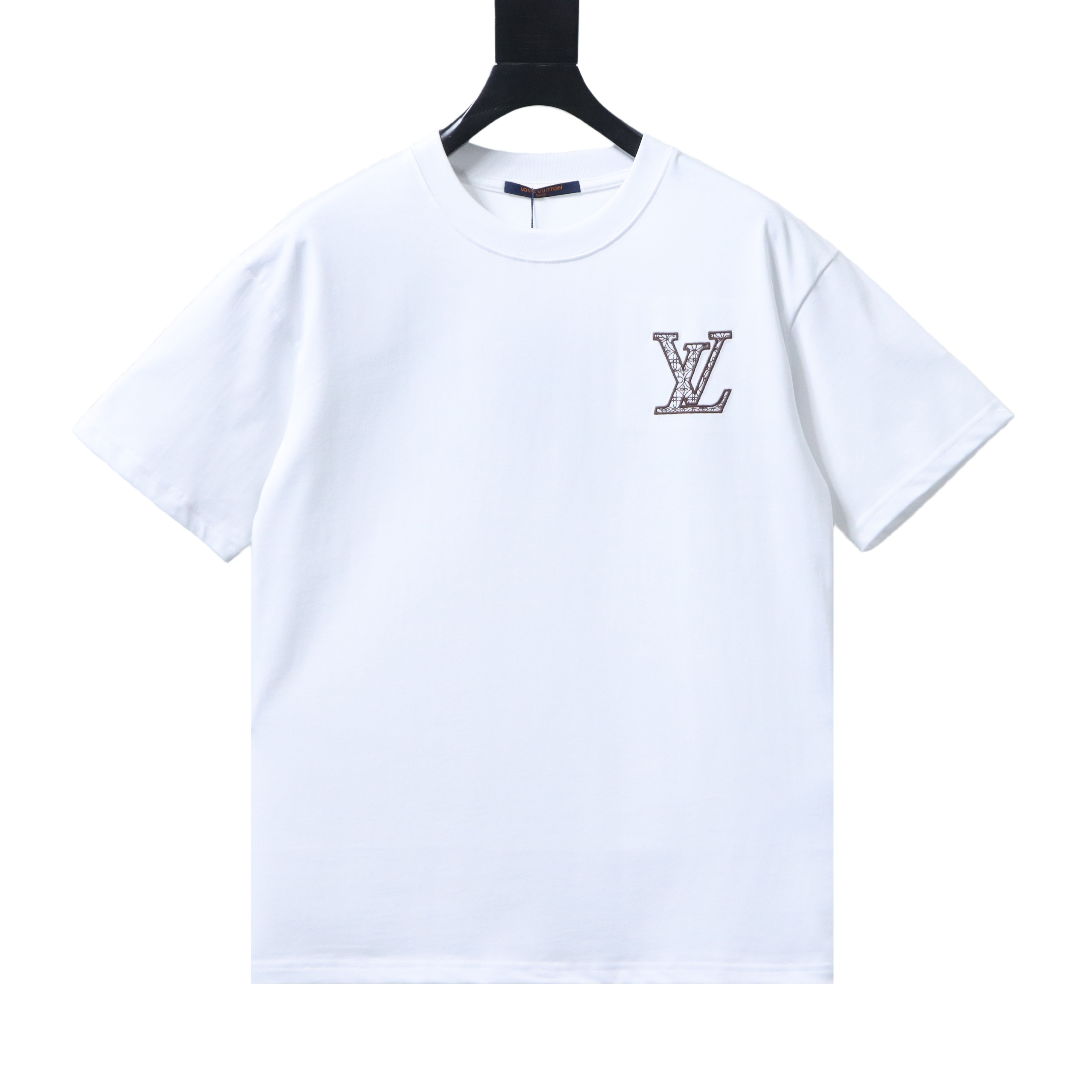     Louis Vuitton San Hua 3D Embroidery T-Shirt White
