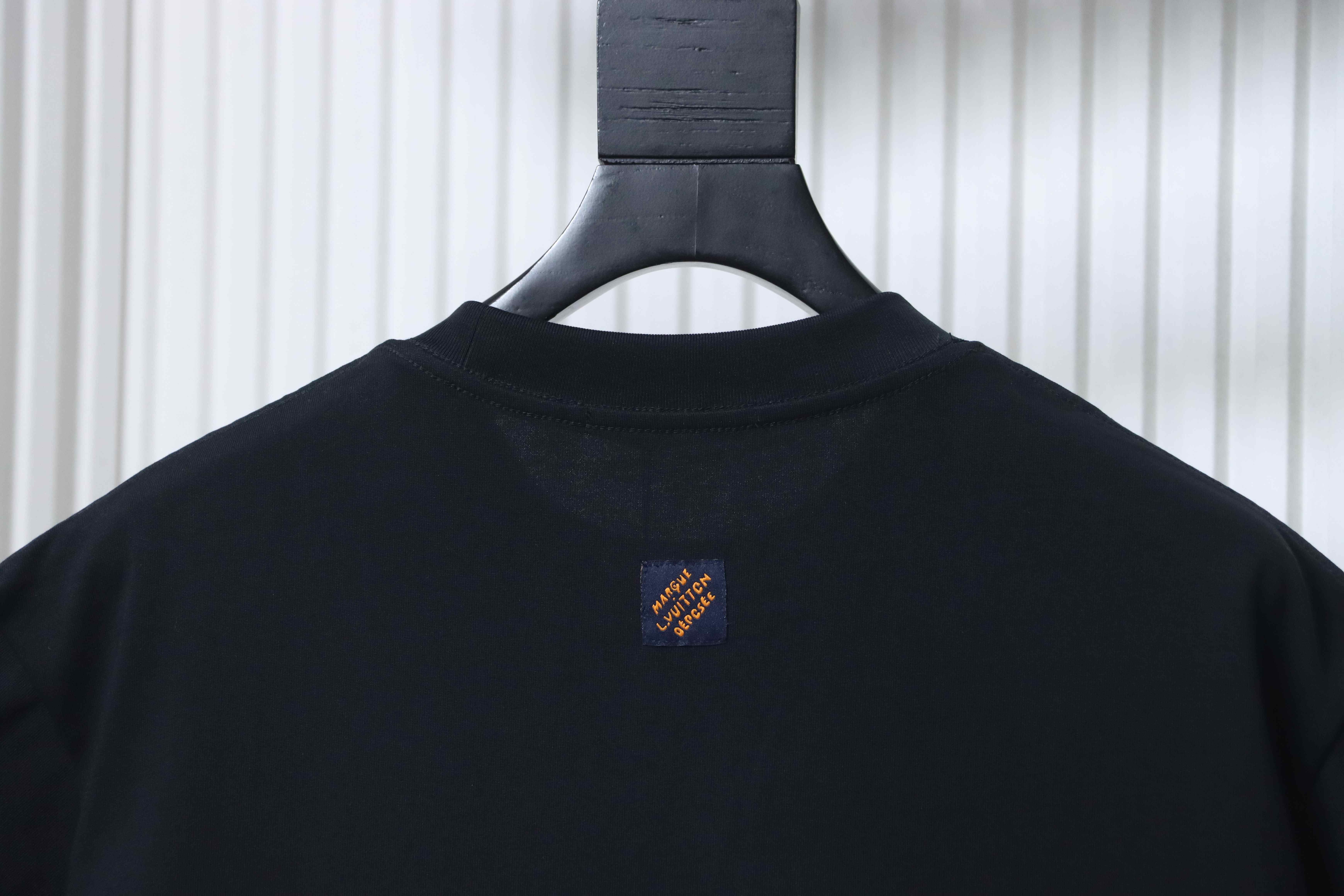     Louis Vuitton Subtle Pattern T-Shirt Black