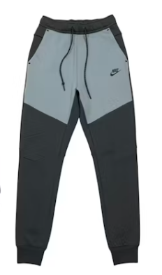 Nike Tech Fleece Windrunner Full Zip Hoodie & Jogger Set Anthracite Cool Grey Black