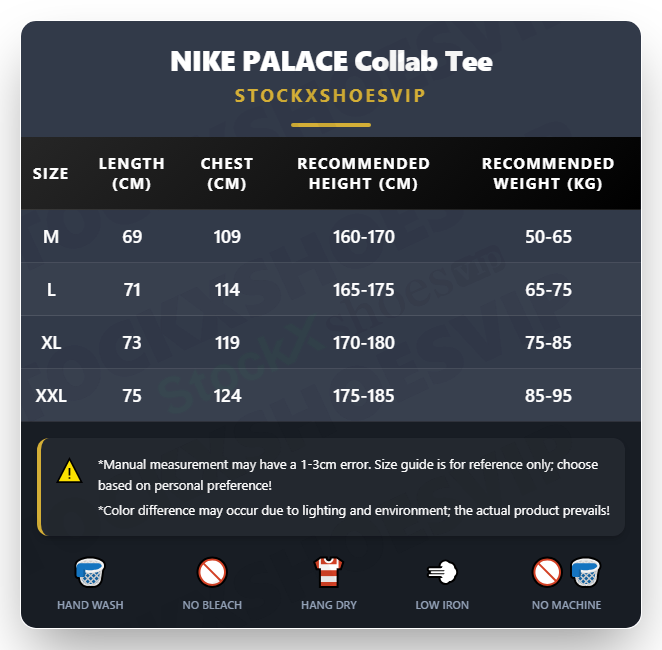    Palace x Nike crew-neck T-shirt