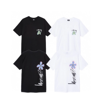 Top Quality Stussy Flower Tee XB988 01