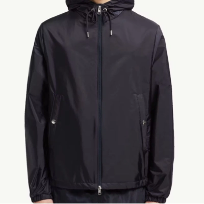 Top Quality     Moncler Men's hooded trench coat 01