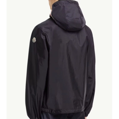 Top Quality     Moncler Men's hooded trench coat 02