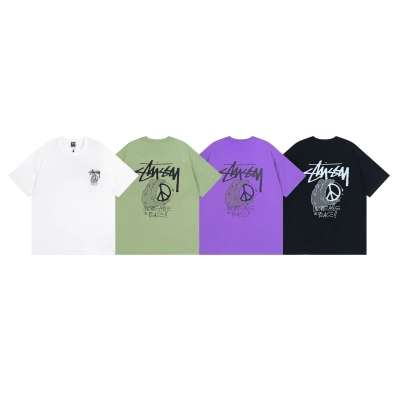 Top Quality     Stussy Peace Hand Pigment Dyed Tee XB927 01