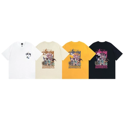 Top Quality Stussy Psychedelic T-Shirt XB944 01
