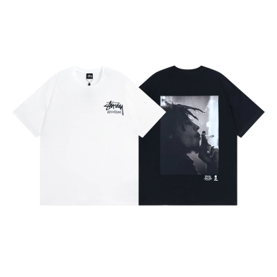 Top Quality     Stussy&Bob Marley Bob Marley Frames Tee XB918 01