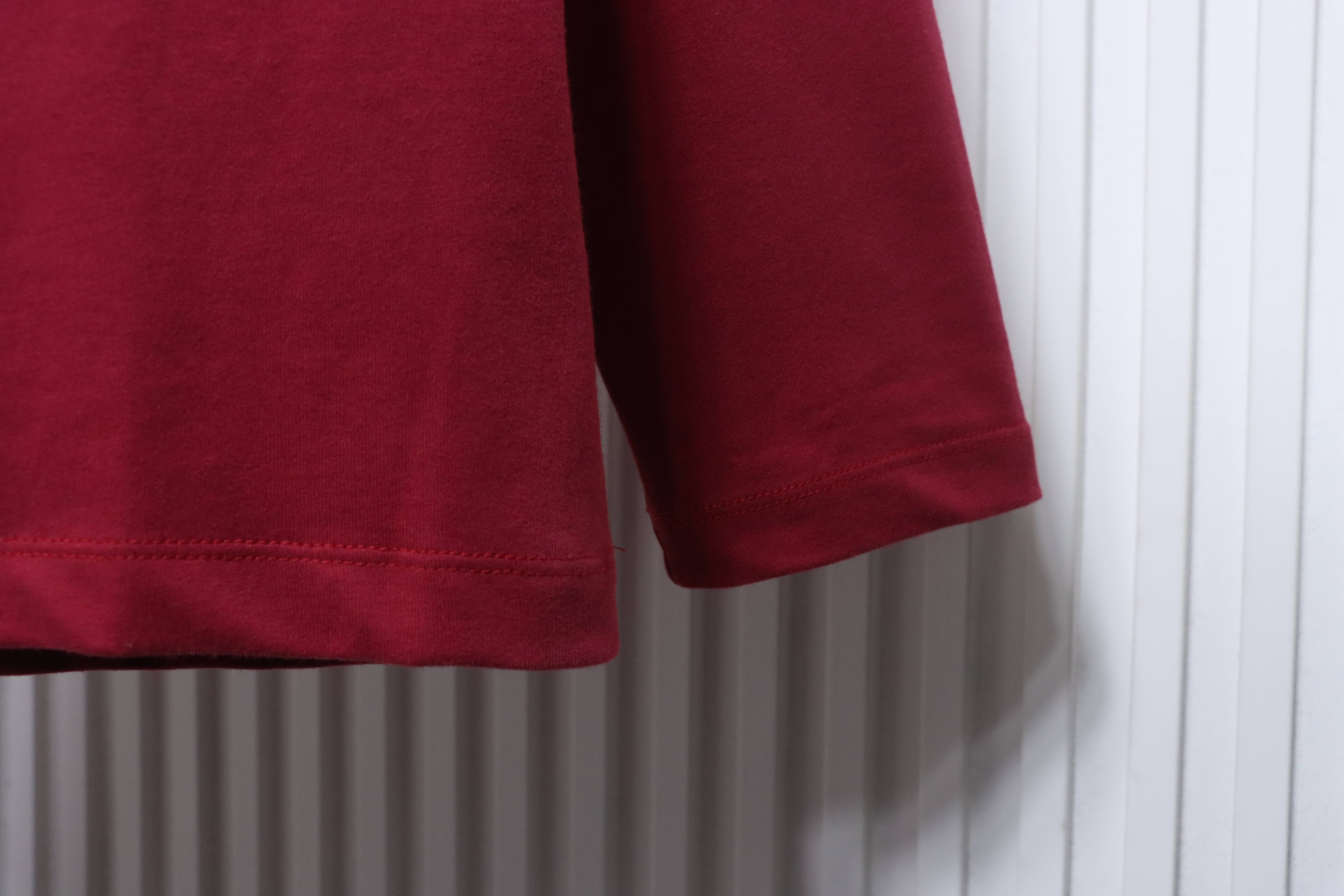 Top Quality    Miu Miu Long-sleeved cotton jersey T-shirt Red