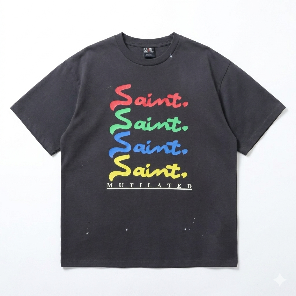    SAINT Mxxxxxx Mulated S/S T-SHIRTS