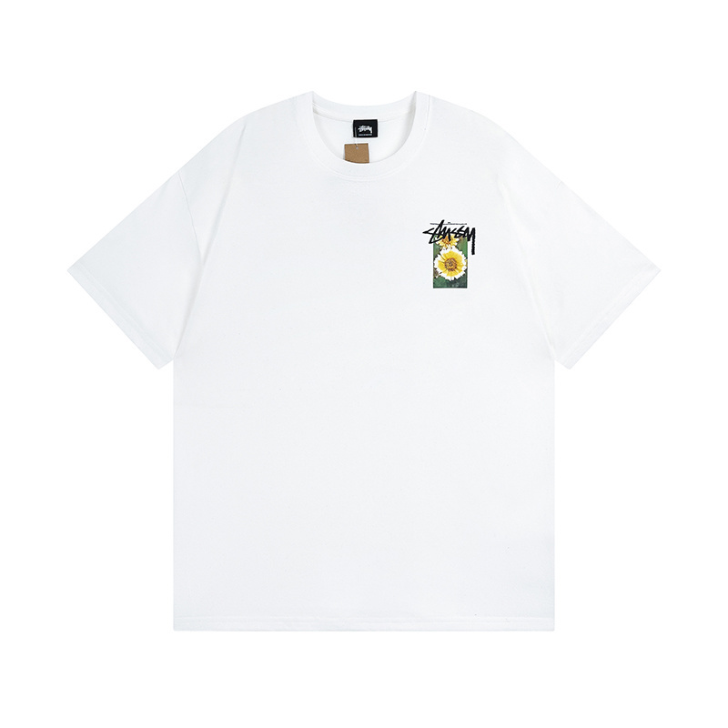     Stussy Flower Grid Pigment Dyed T-Shirt XB874