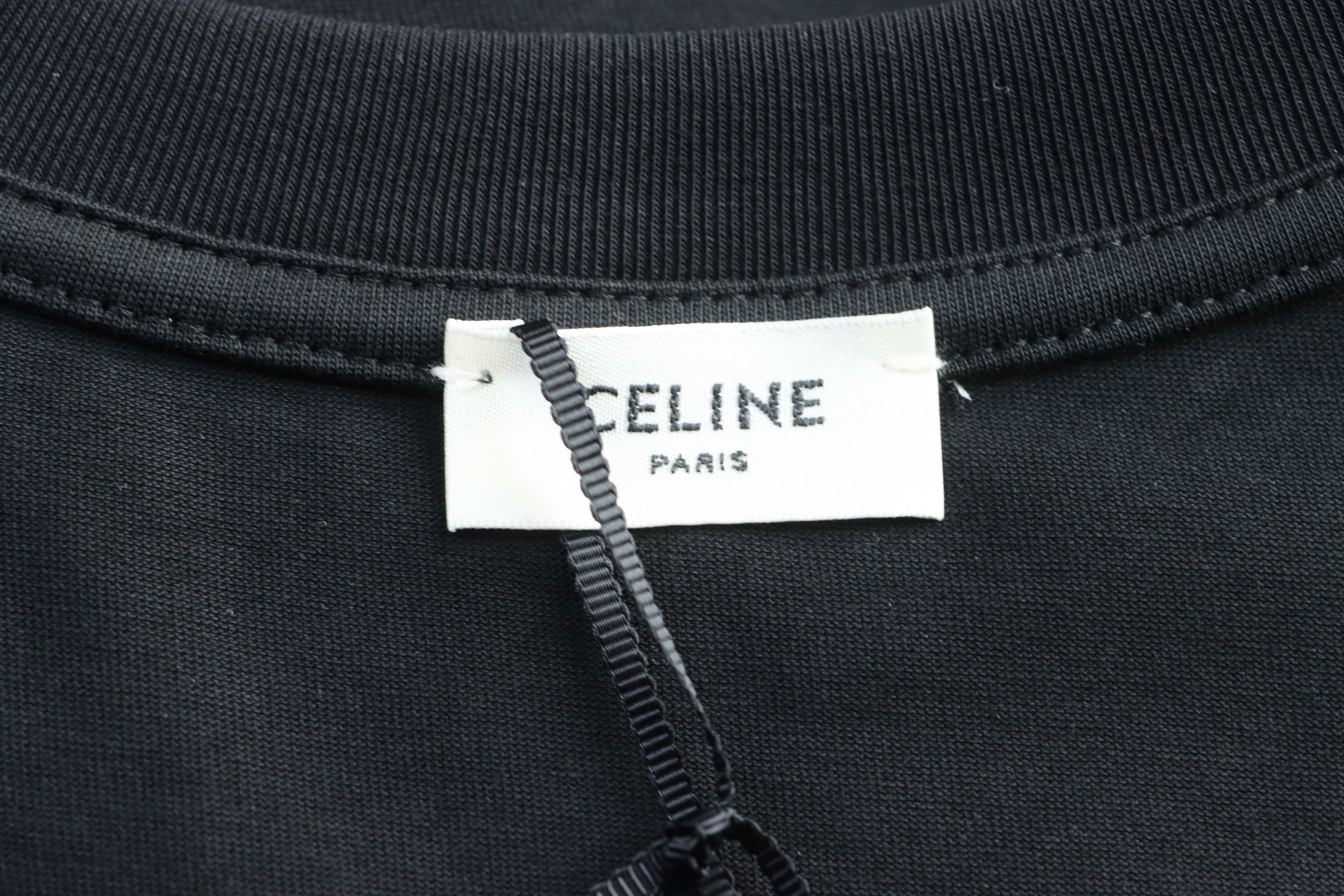    CELINE Loose T-shirt Black