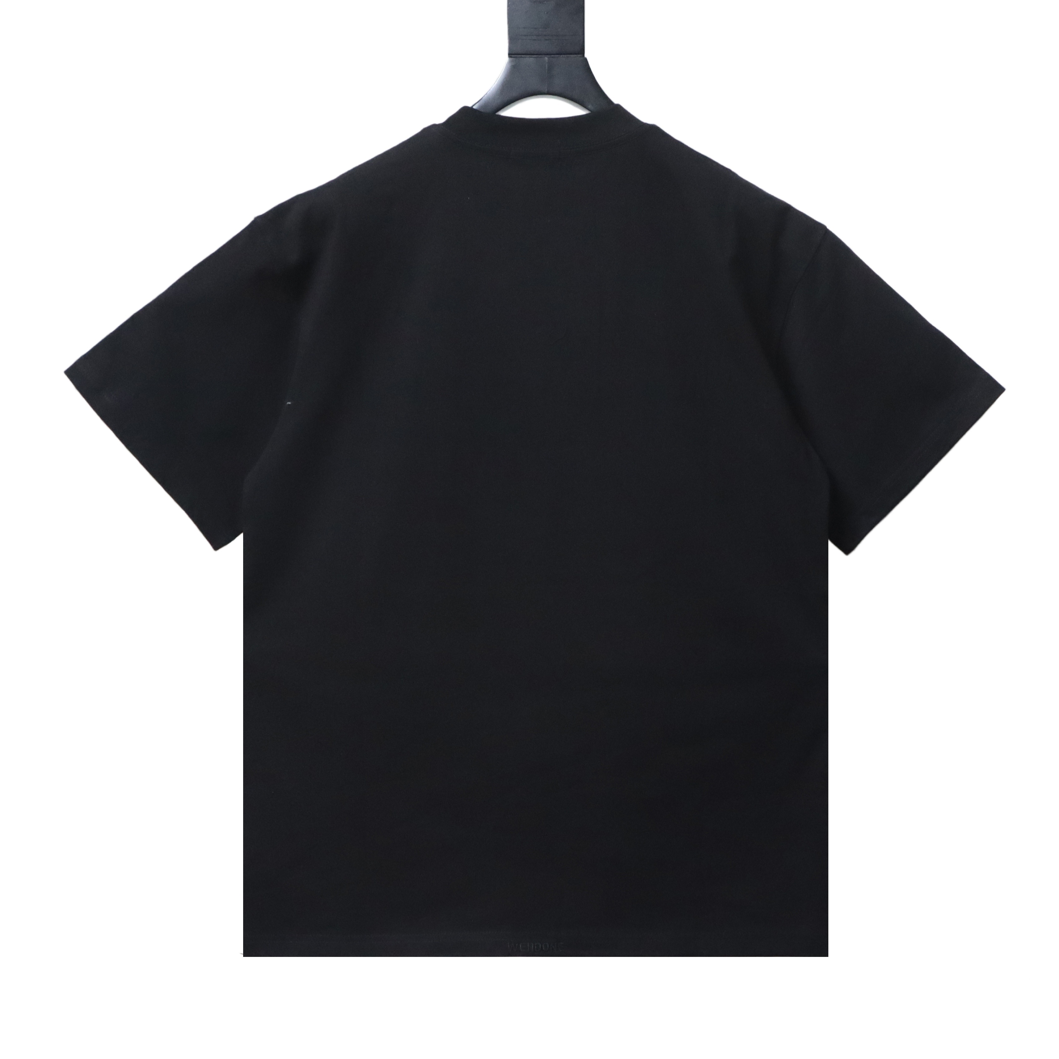    WE11DONE Black Letter Logo T-shirt