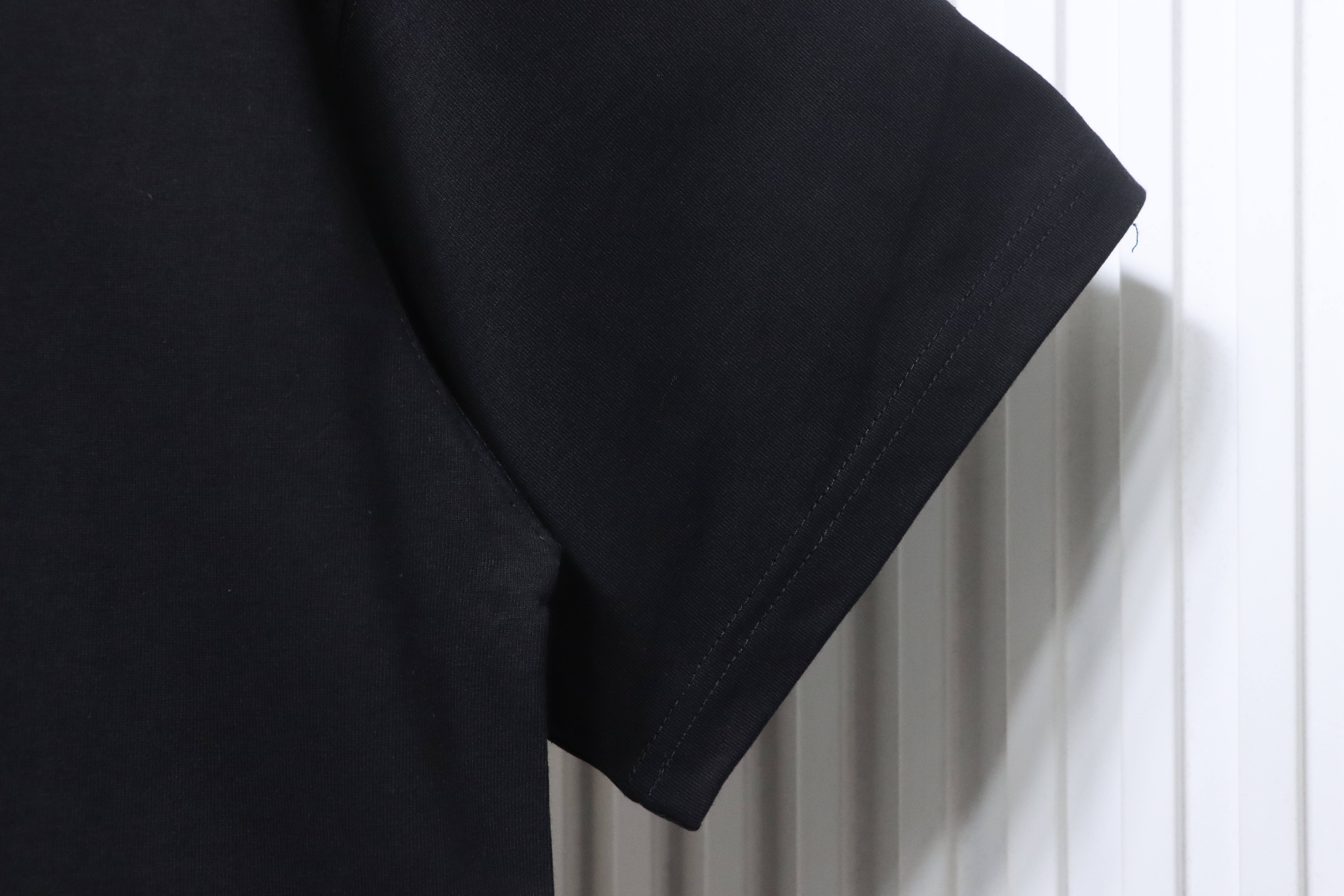    WE11DONE Black Letter Logo T-shirt