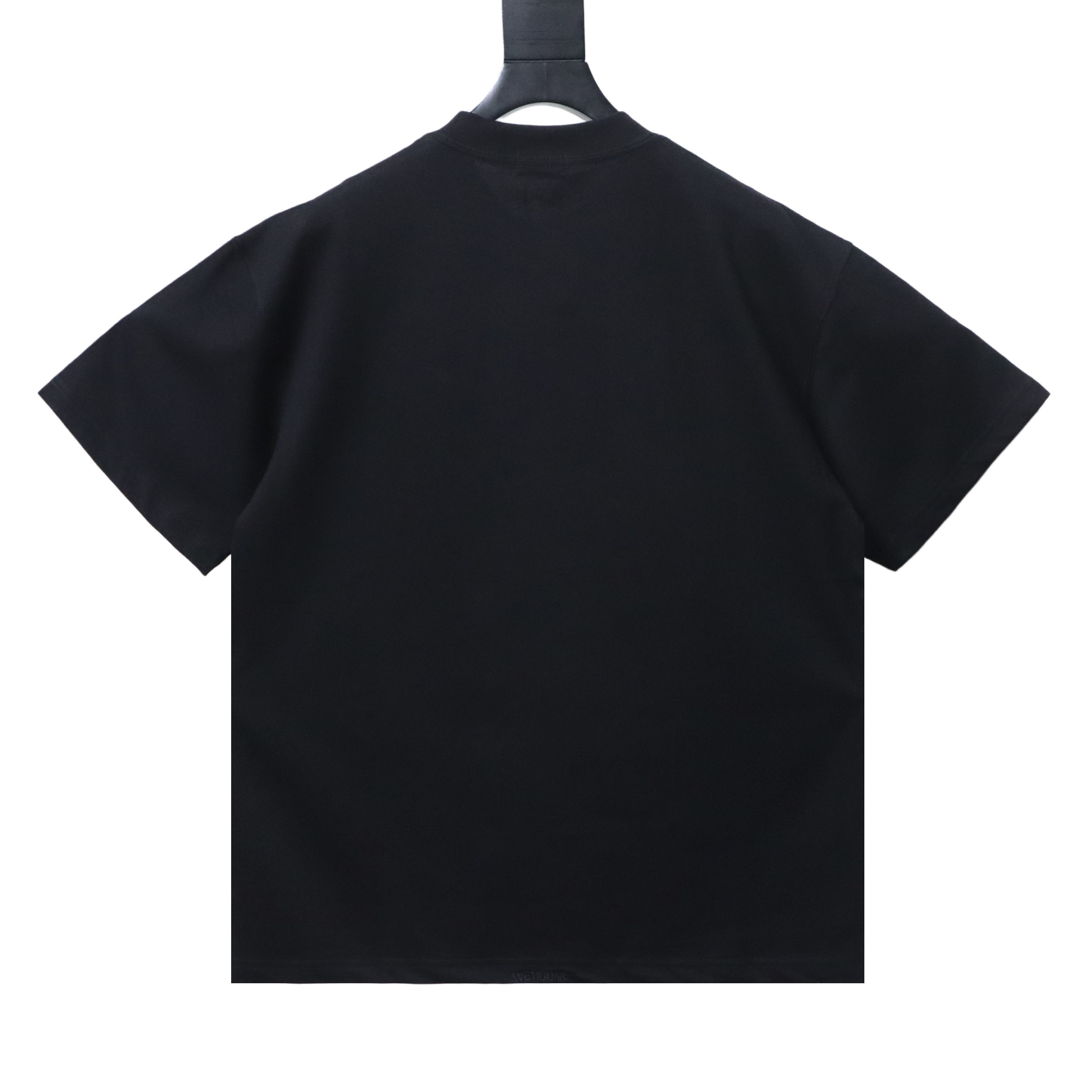    WE11DONE Black Multi-Logo T-Shirt
