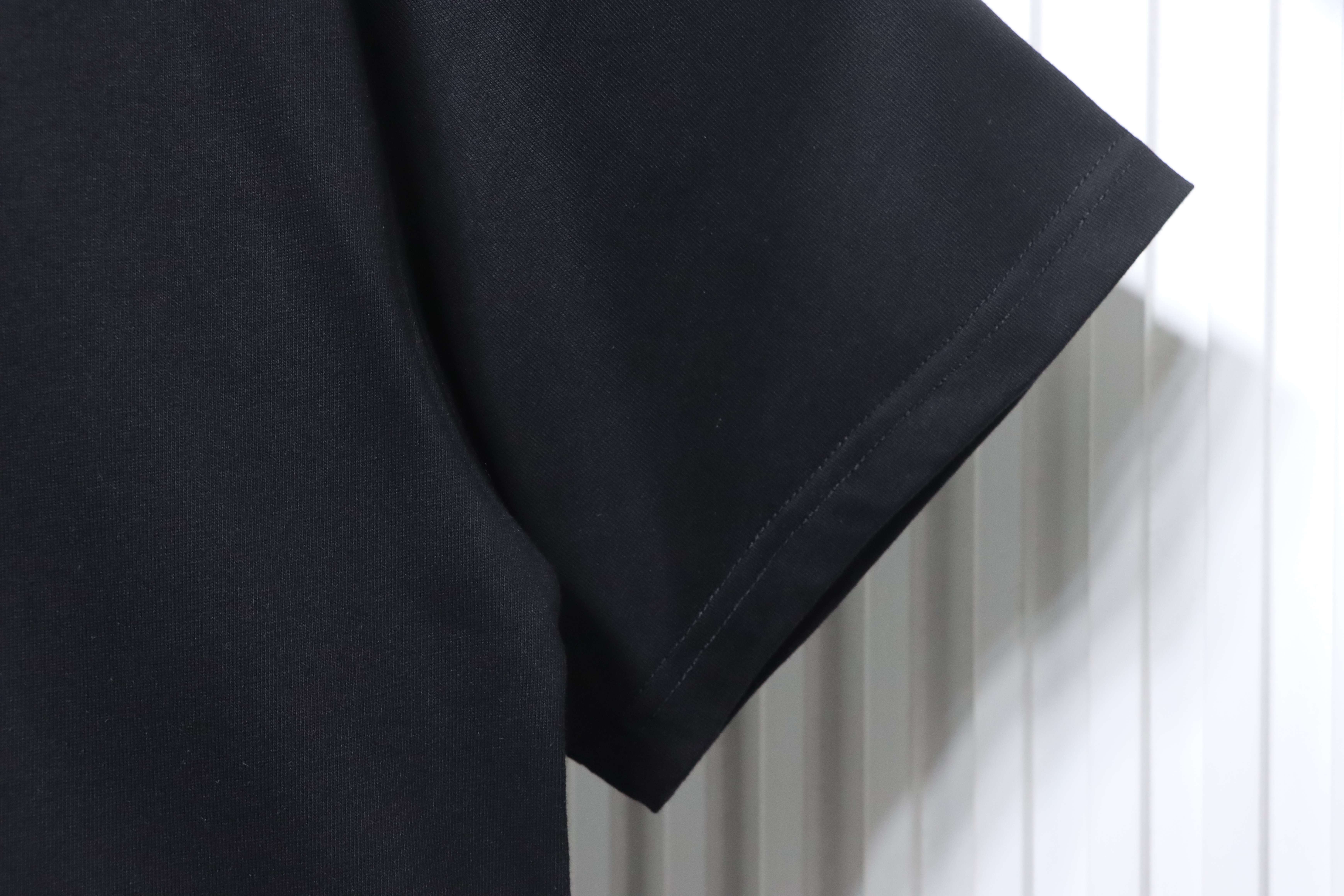    WE11DONE Black Multi-Logo T-Shirt