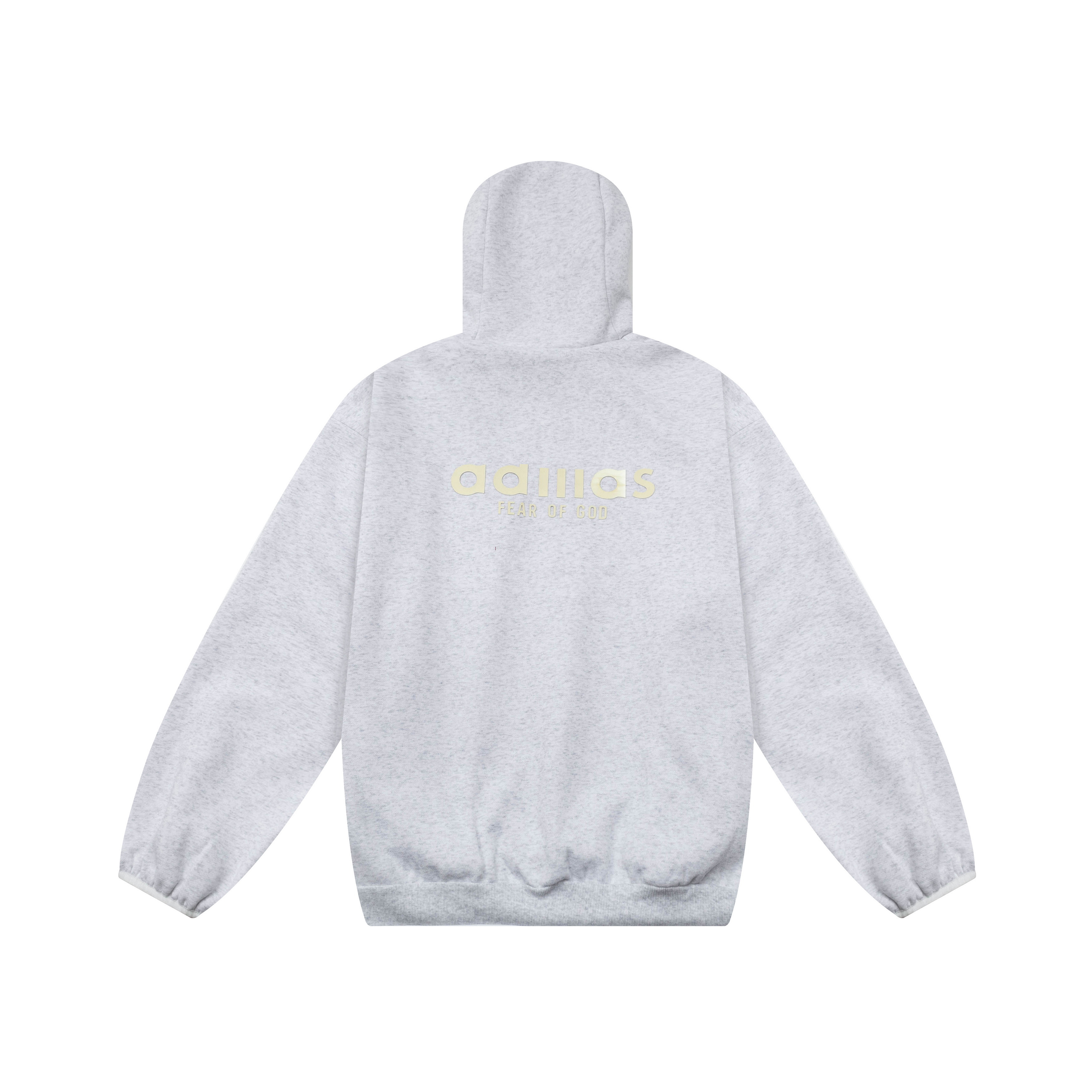     Adidas x Fear of God Graphic Print Mock Neck Hoodie 2249