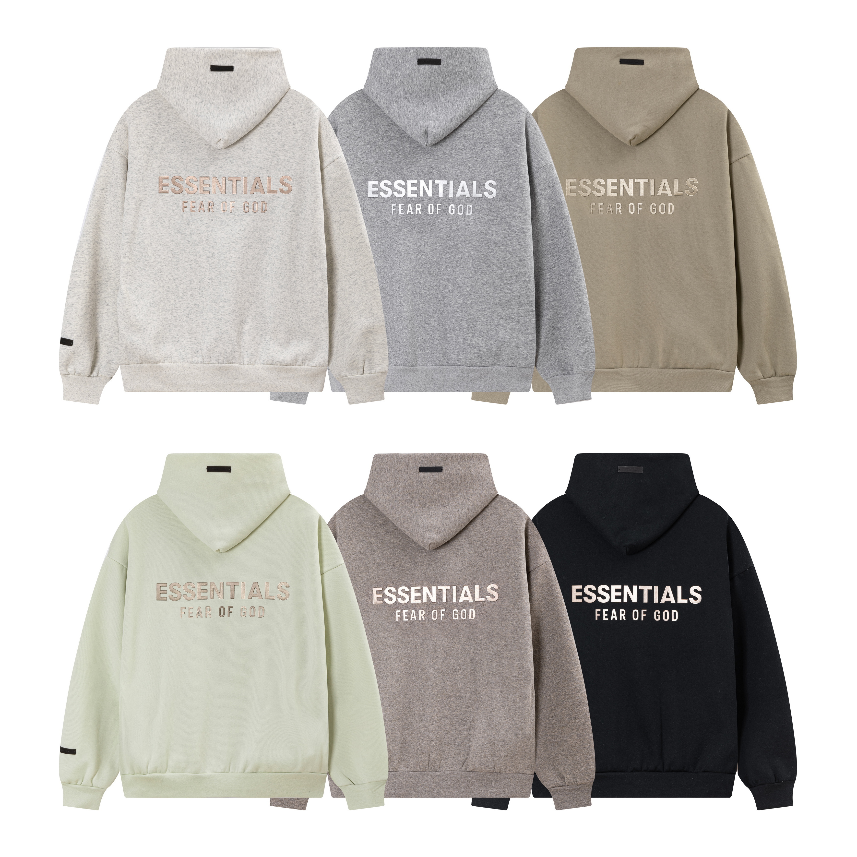     Fear of God Essentials Classic Fleece Zip-Up Hoodie 2274