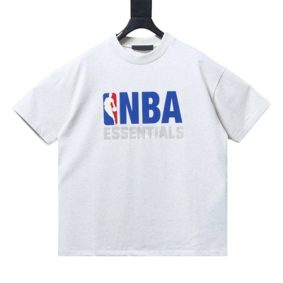 Top Quality     Fear of God Essentials NBA 90's Tee Vintage White 01
