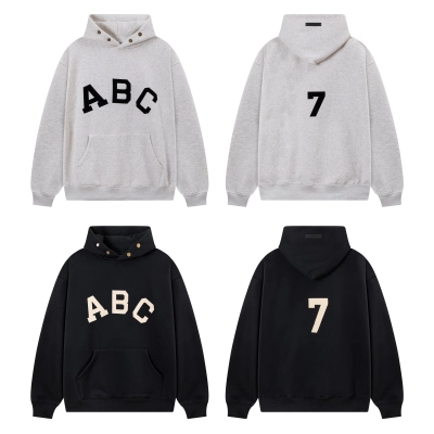 Top Quality     Fear of God Essentials Seventh Collection ABC Hoodie 2210 01