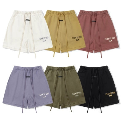     Fear of God Fleece Soccer Shorts 2342 01