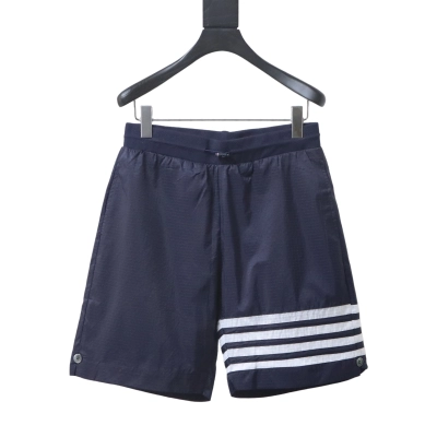 Thom Browne Diagonal Stripe Track Shorts 02