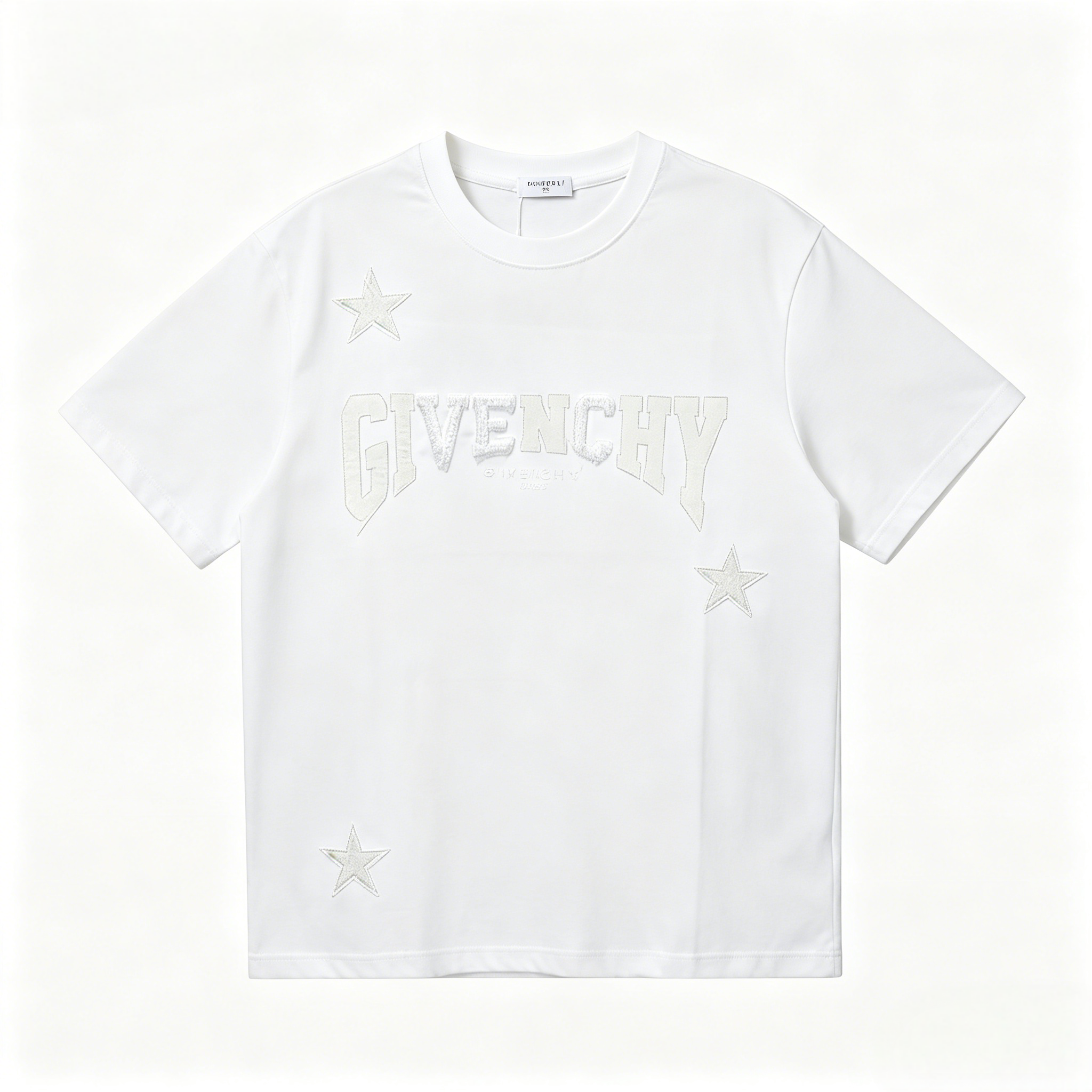     Givenchy Stars Embroidered T-shirt White