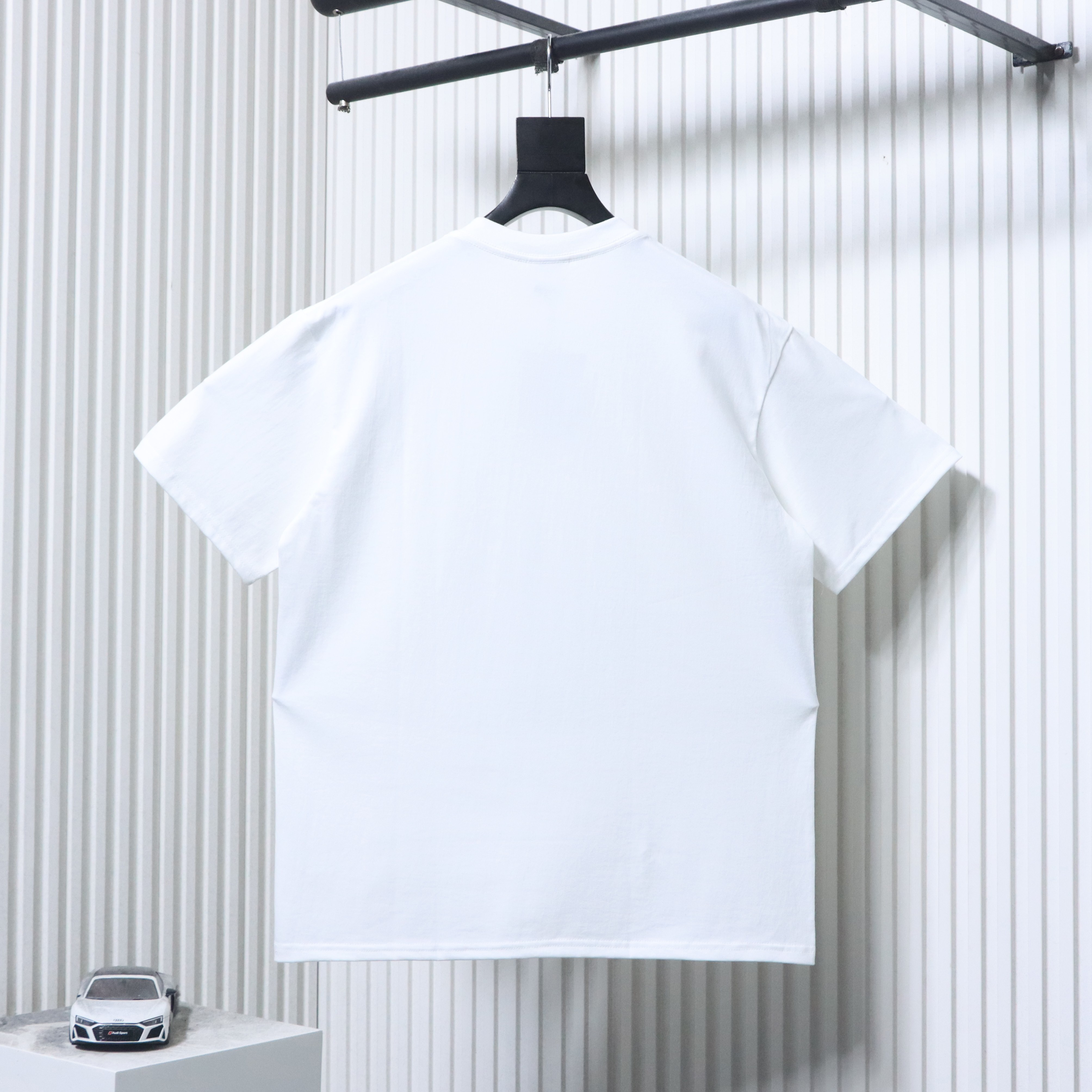 BAPE College Monogram Ape Head Relaxed Fit Tee White