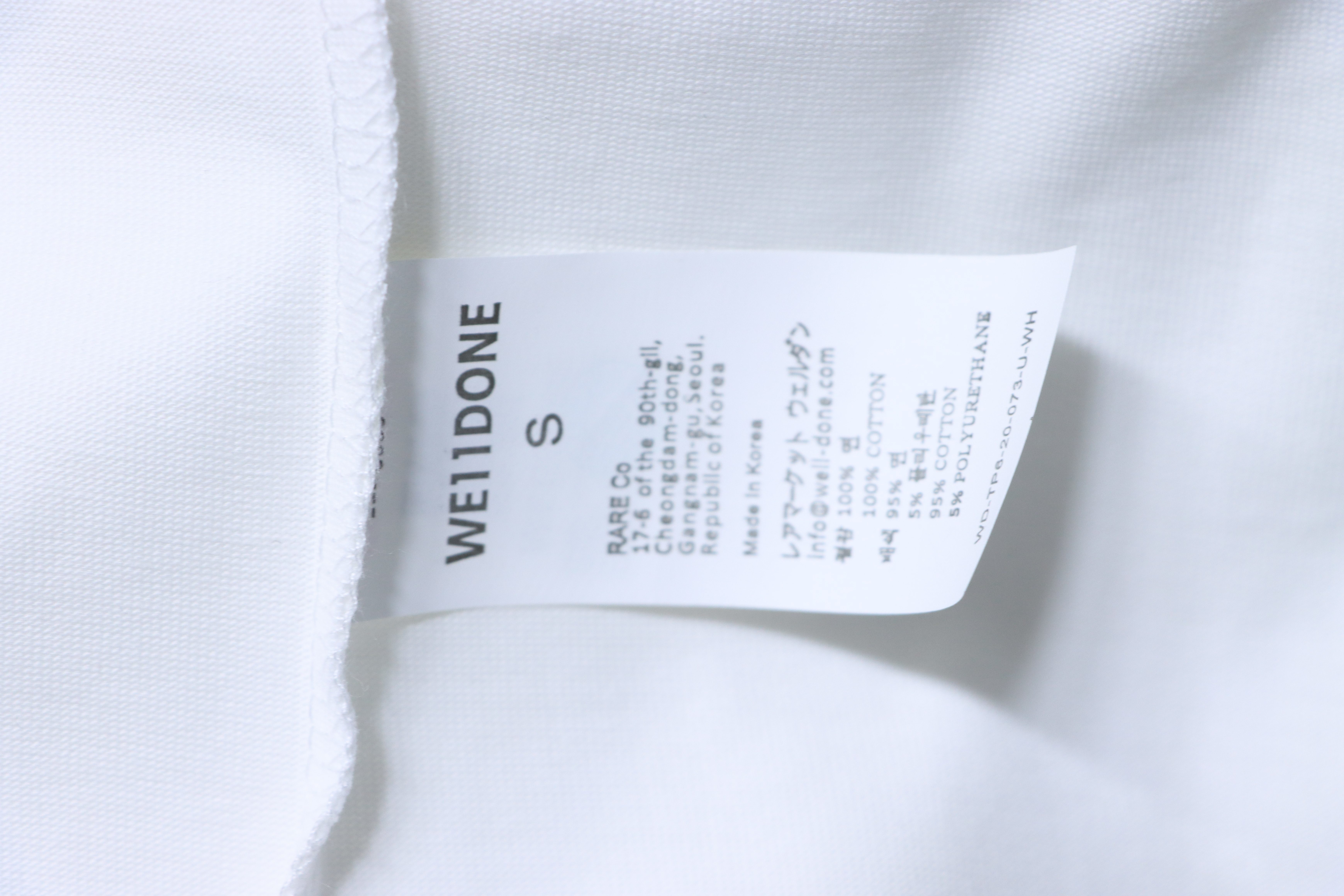    We11done 1506 T-Shirt White