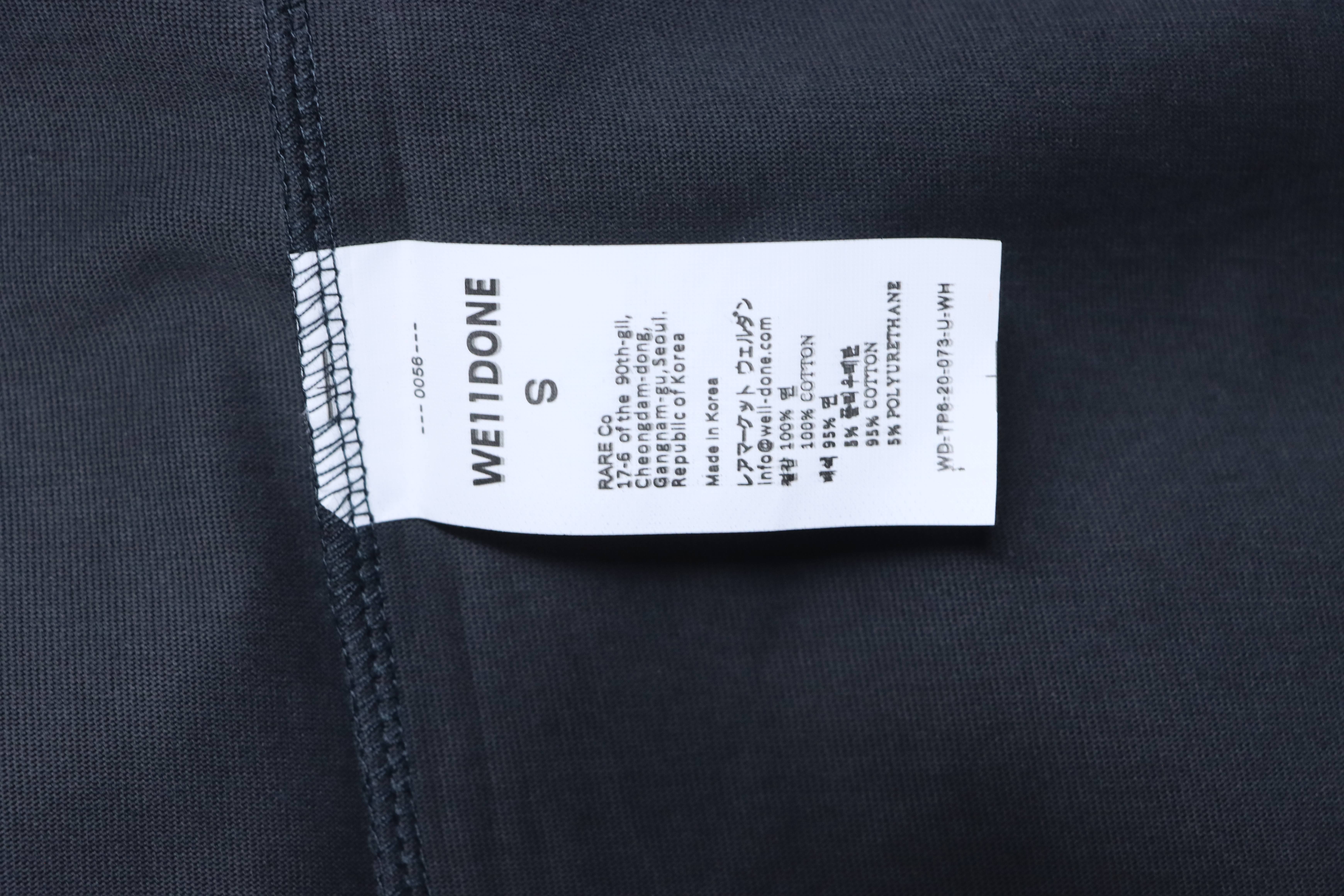    We11done Graphic T-shirt Gray
