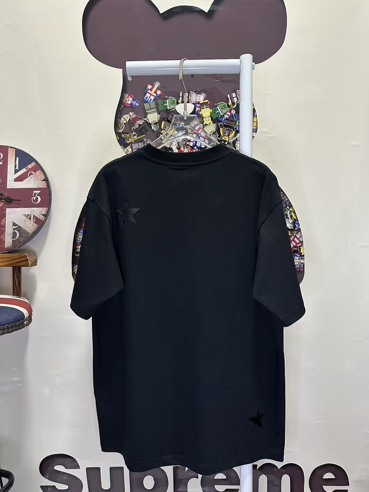    Givenchy Stars Embroidered T-shirt Black