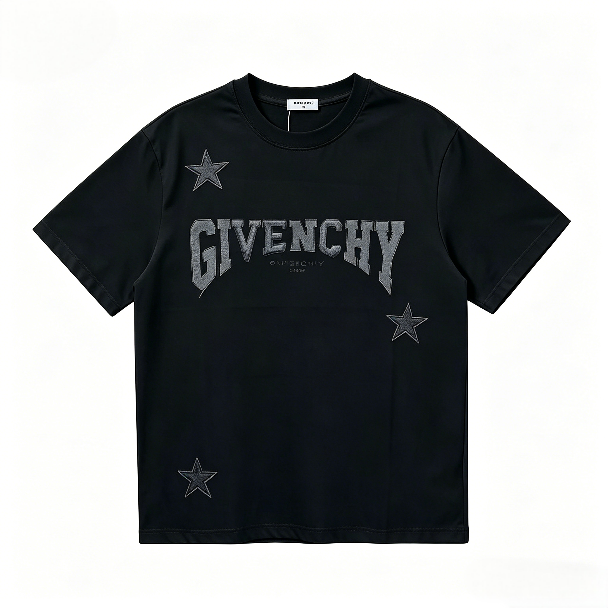    Givenchy Stars Embroidered T-shirt Black