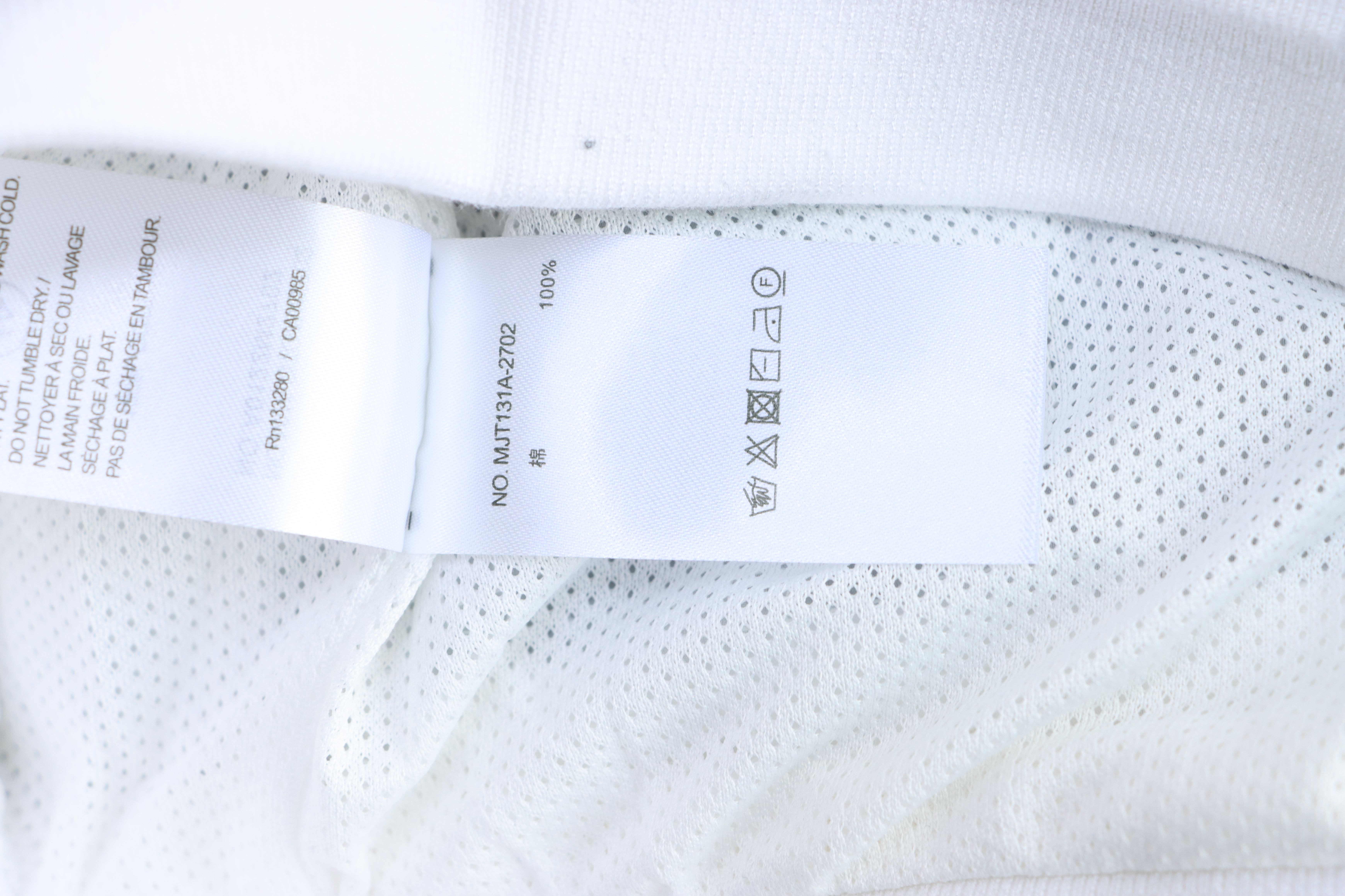 Thom Browne Diagonal Stripe Track Shorts White