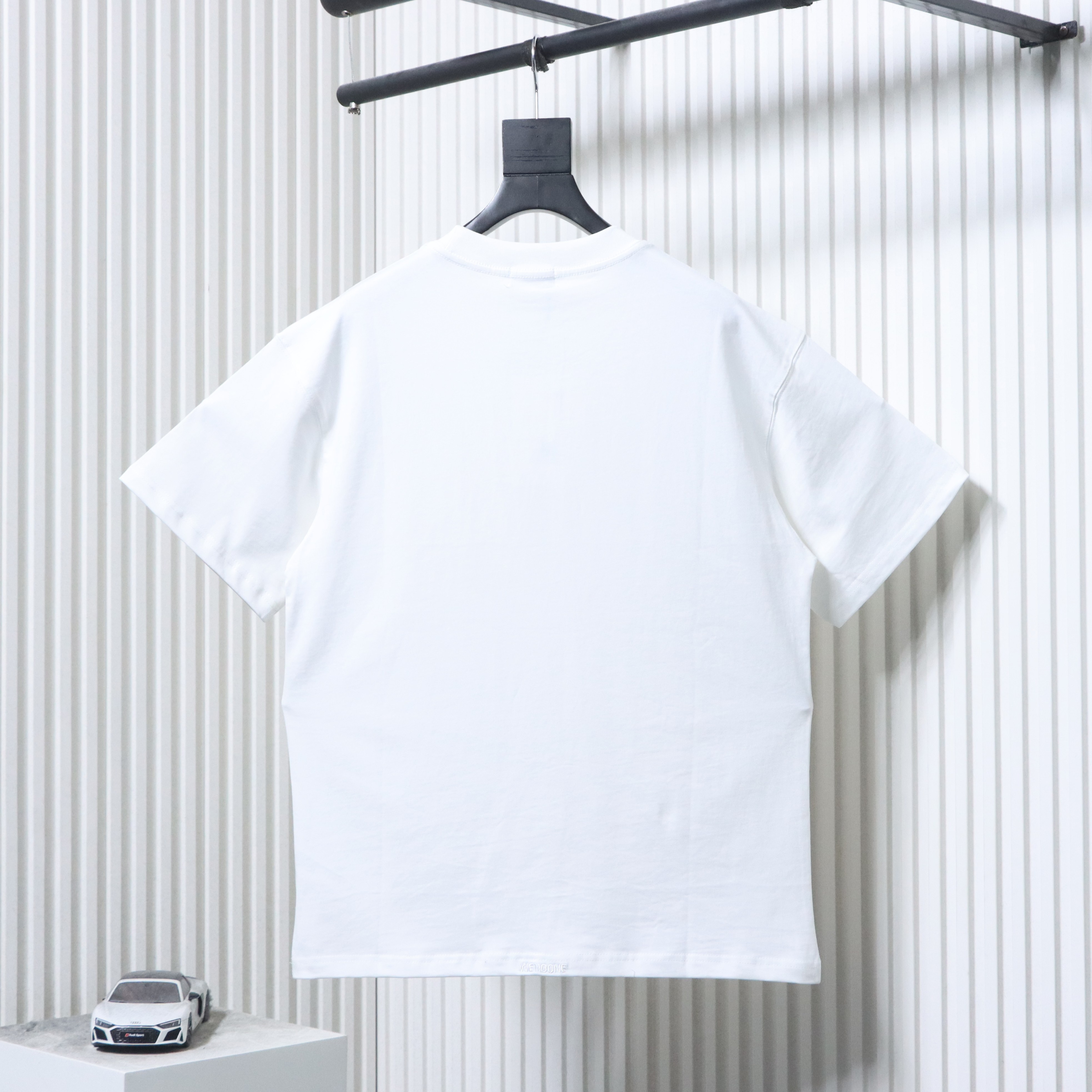    WE11DONE White Multi-Logo T-Shirt