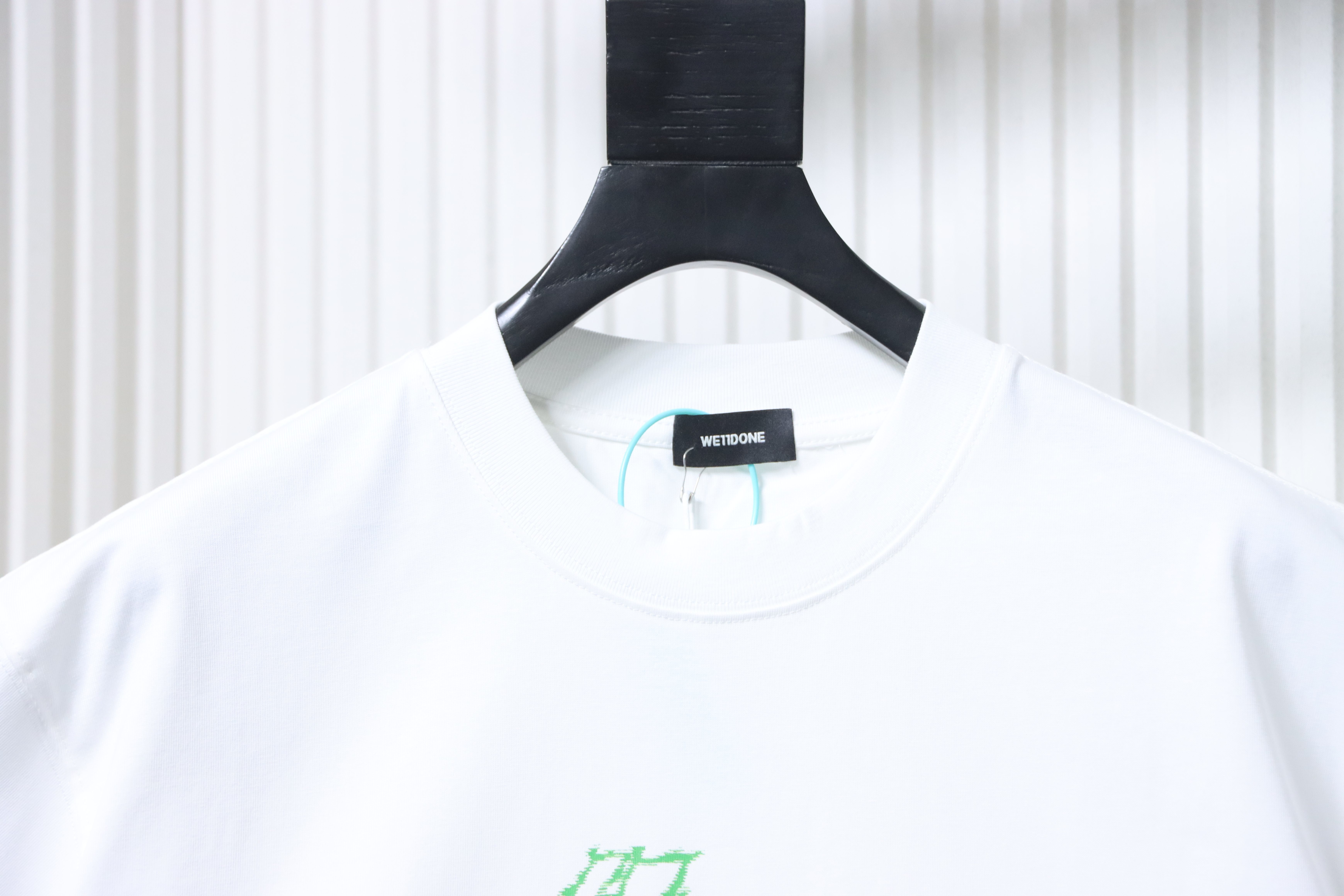    WE11DONE White Multi-Logo T-Shirt