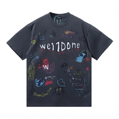 We11done Graphic T-shirt Gray 01