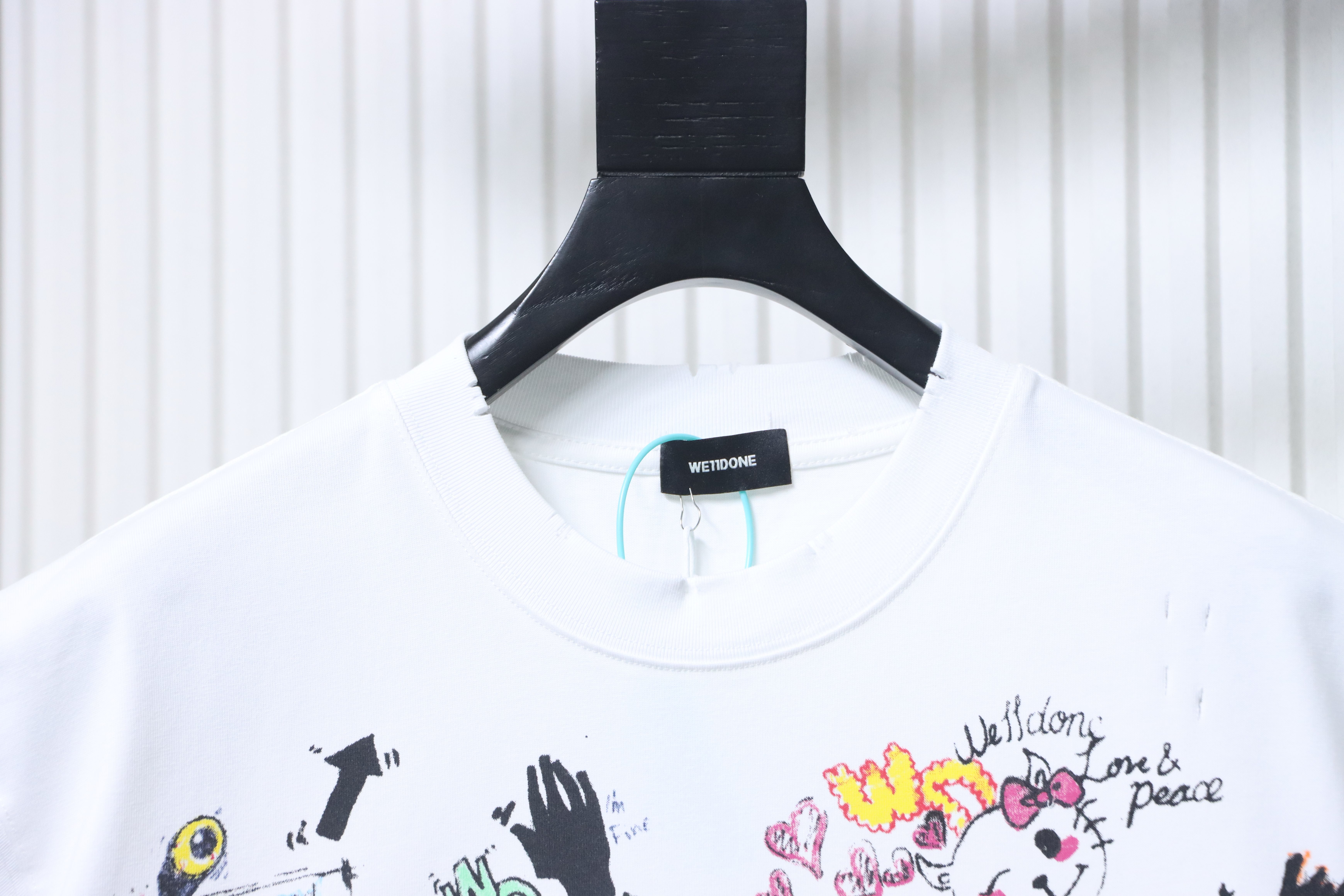    We11done Graphic-print Cotton T-shirt White
