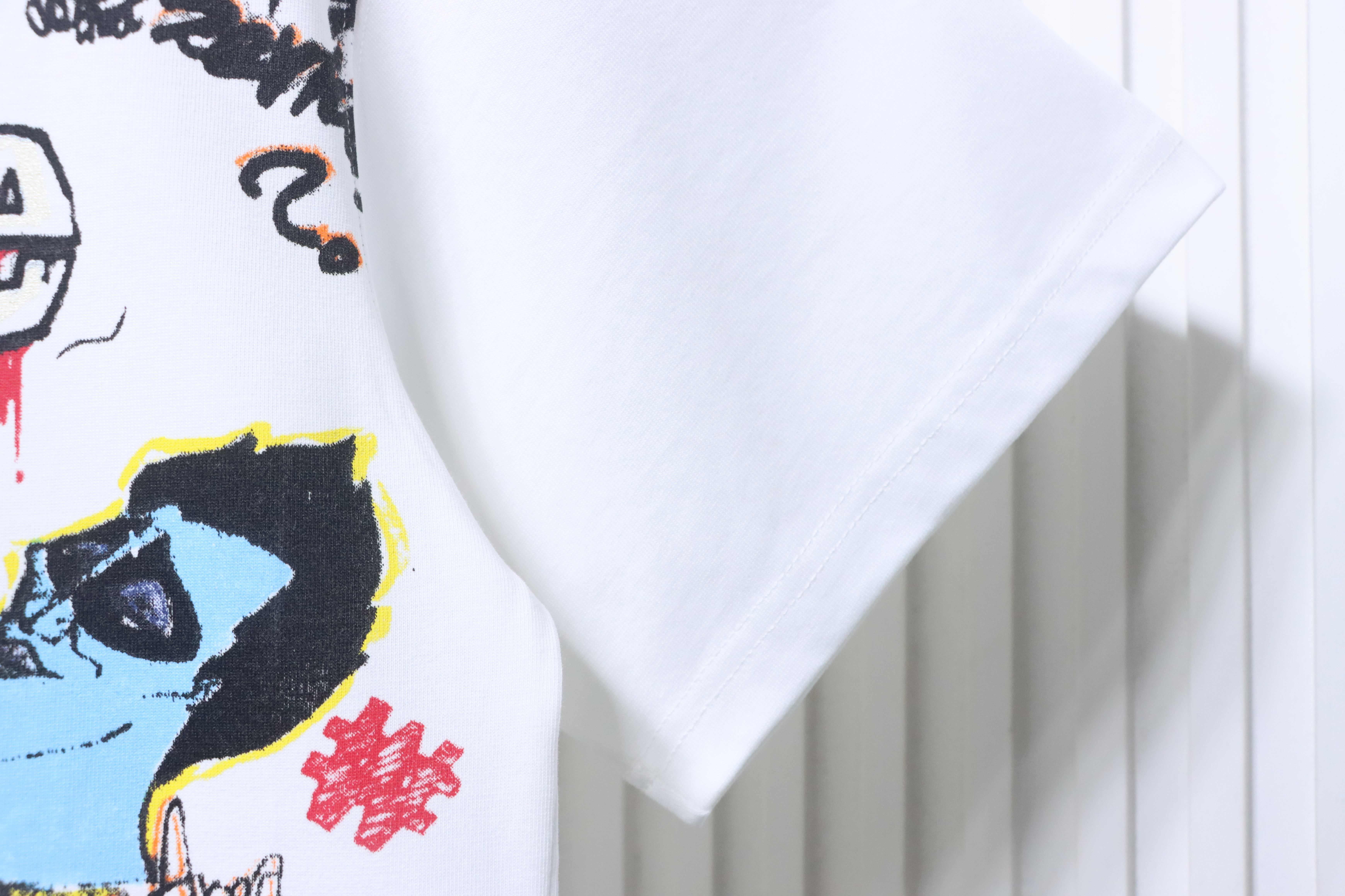    We11done Graphic-print Cotton T-shirt White