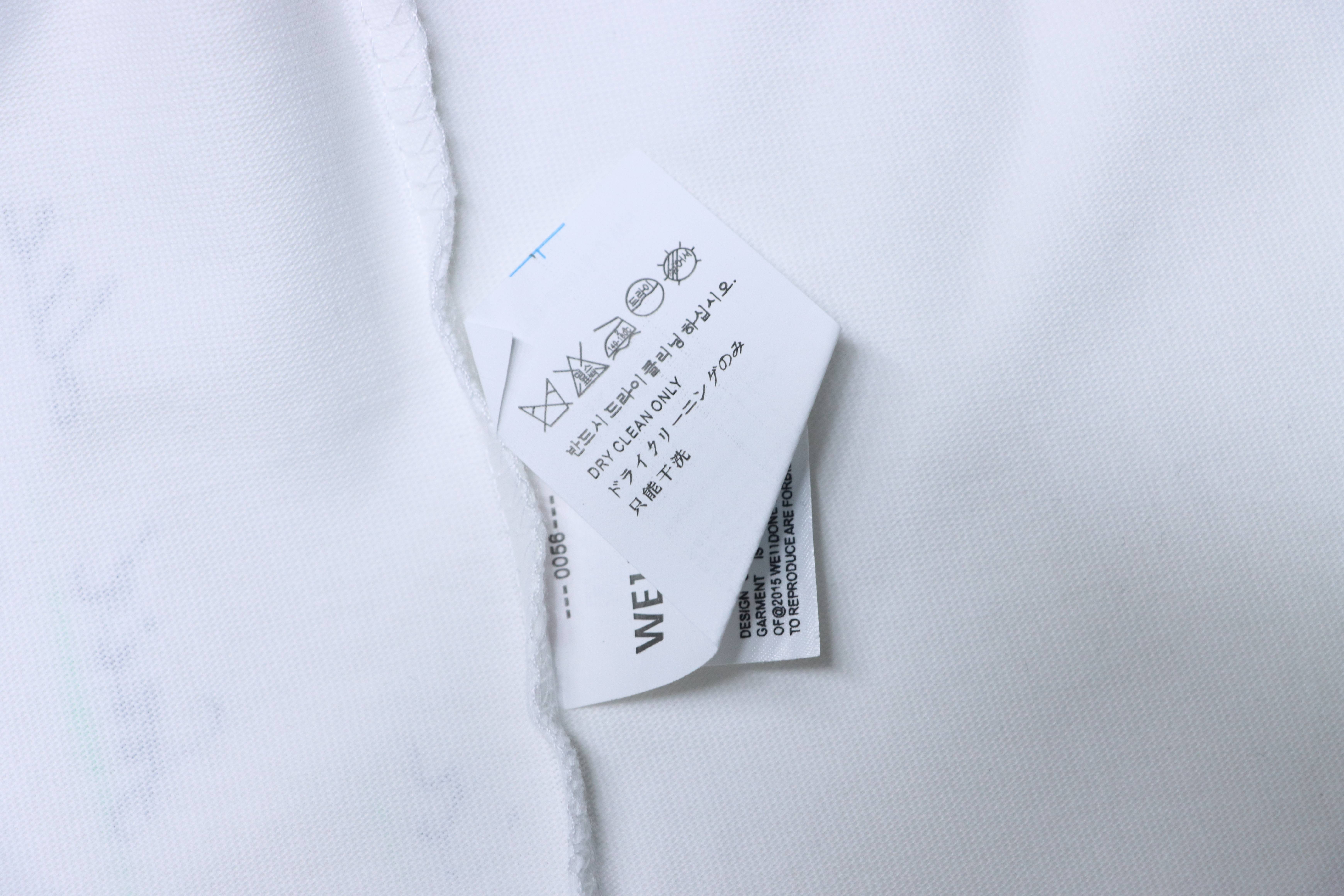    We11done Graphic-print Cotton T-shirt White