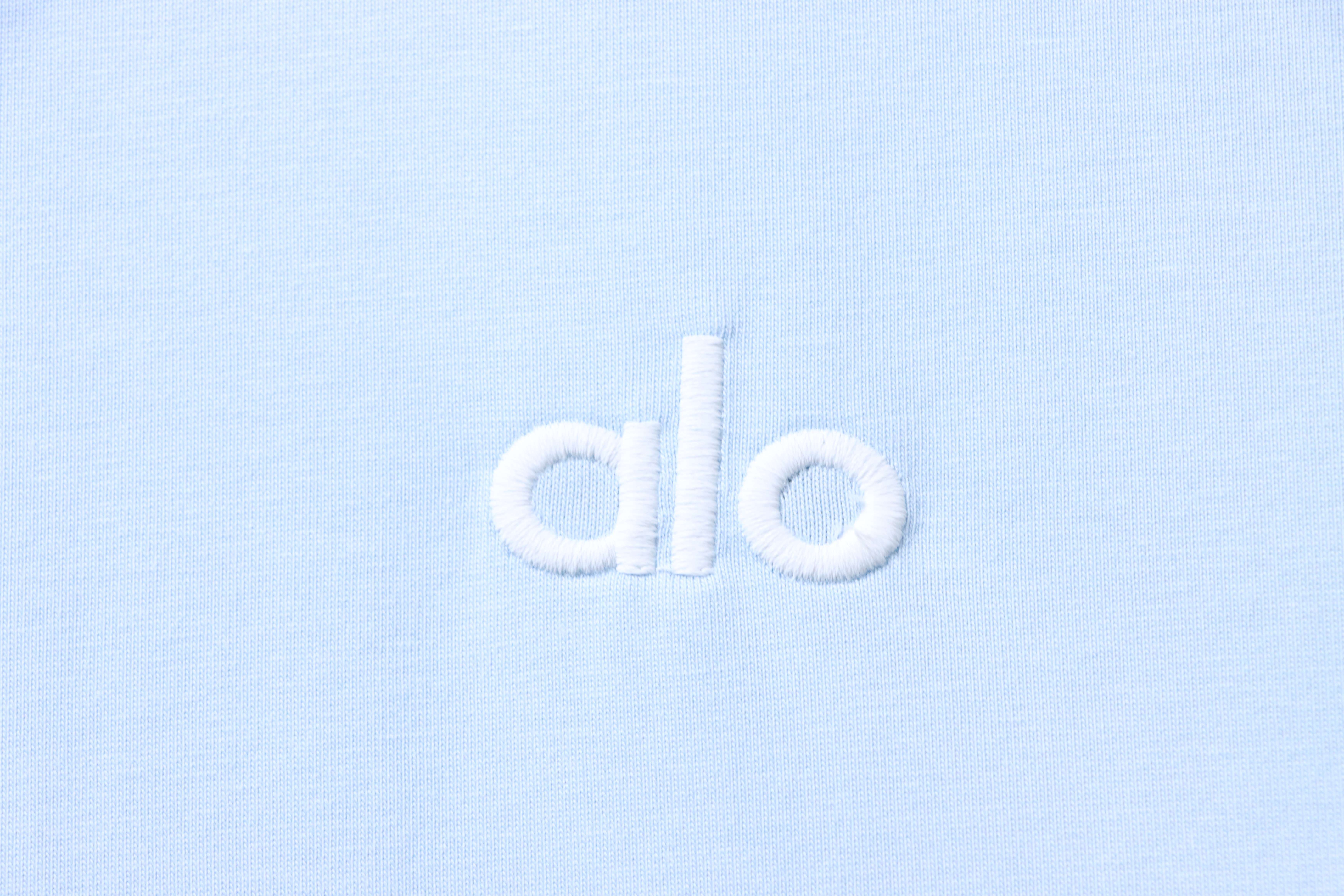    Alo Yoga Short Logo Blue
