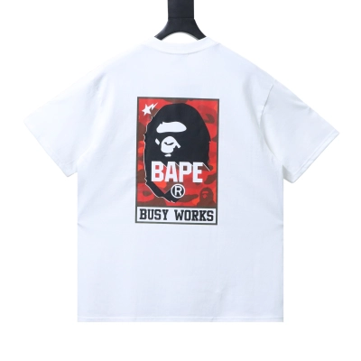 Top Quality    BAPE Ape Logo Tee 02
