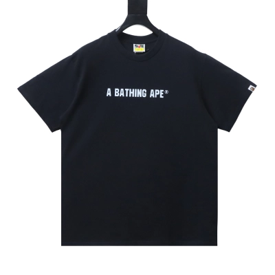 Top Quality    BAPE LOGO RELAXED FIT TEE 01