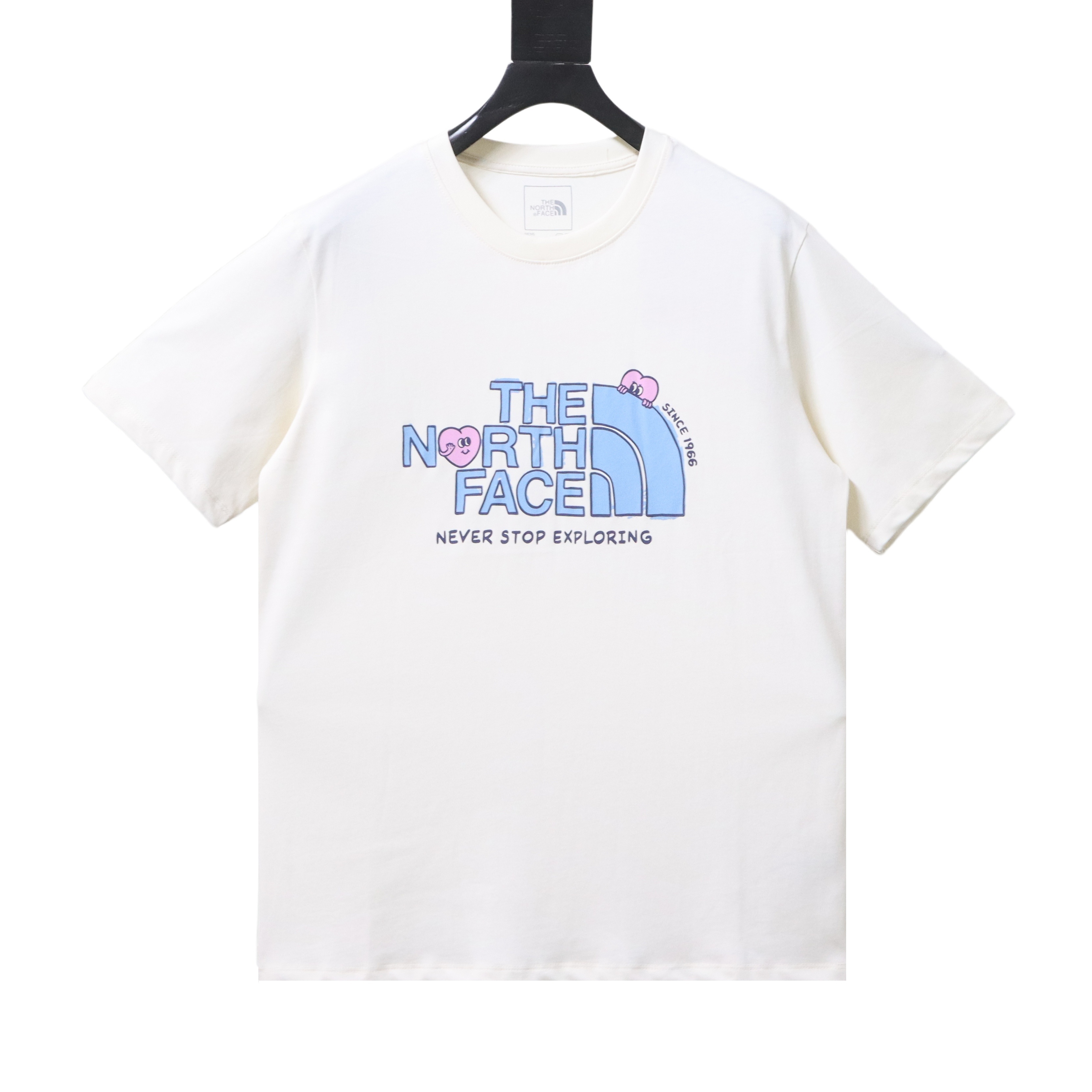 Top Quality    The North Face Heart Series American Vintage Heart Logo Print Outdoor Moisture White