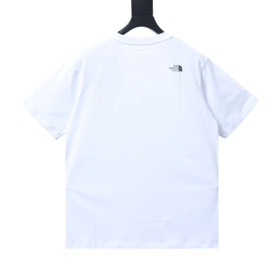 Top Quality    The North Face T-shirts Logo Blue 02