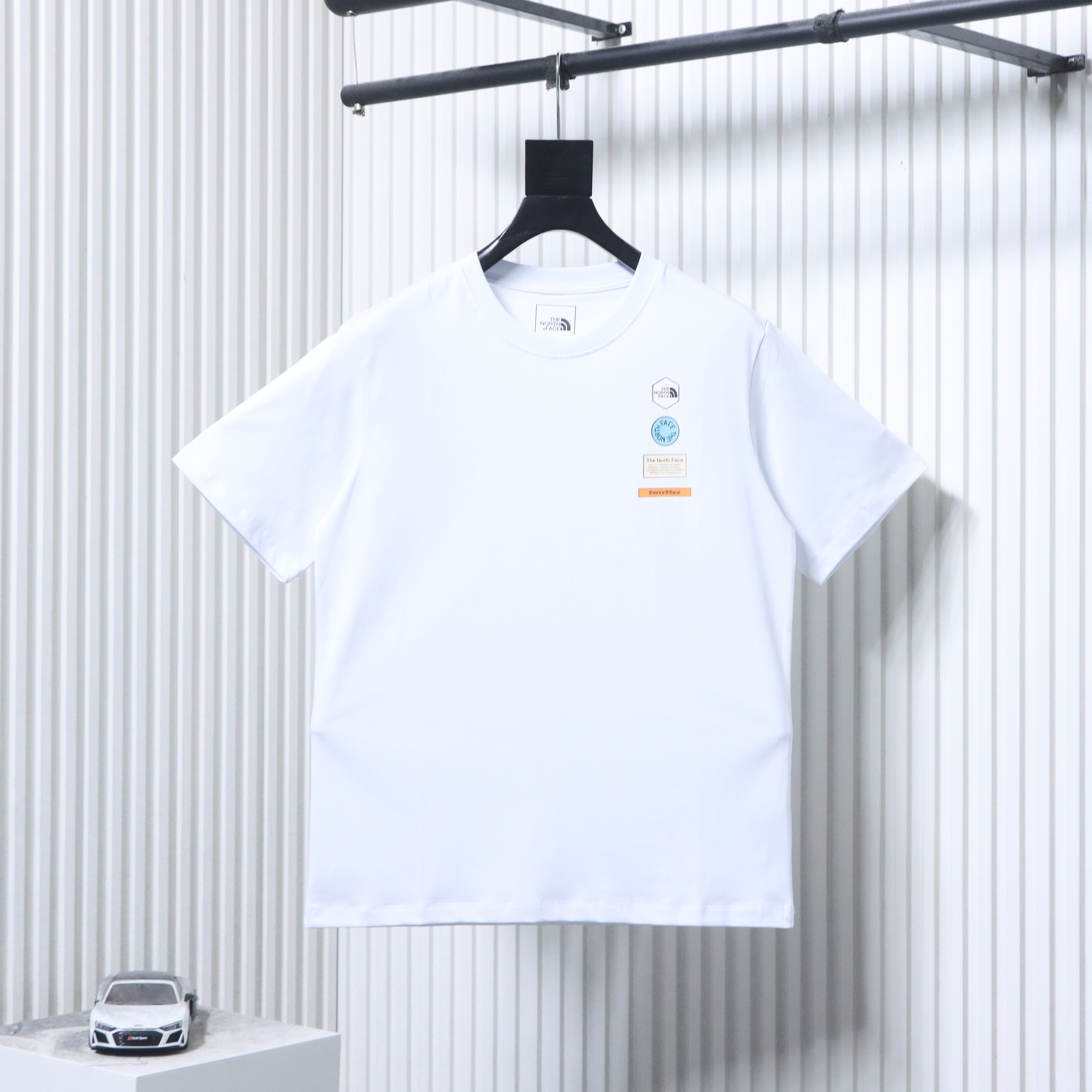Top Quality    The North Face T-shirts Logo Blue