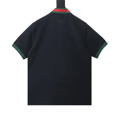 Gucci Cotton Piquet Polo with Web collar 701735-XJELJ-1043 02