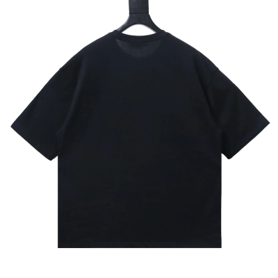Top Quality    Cotton T-shirt with classic Gucci logo embroidery 02