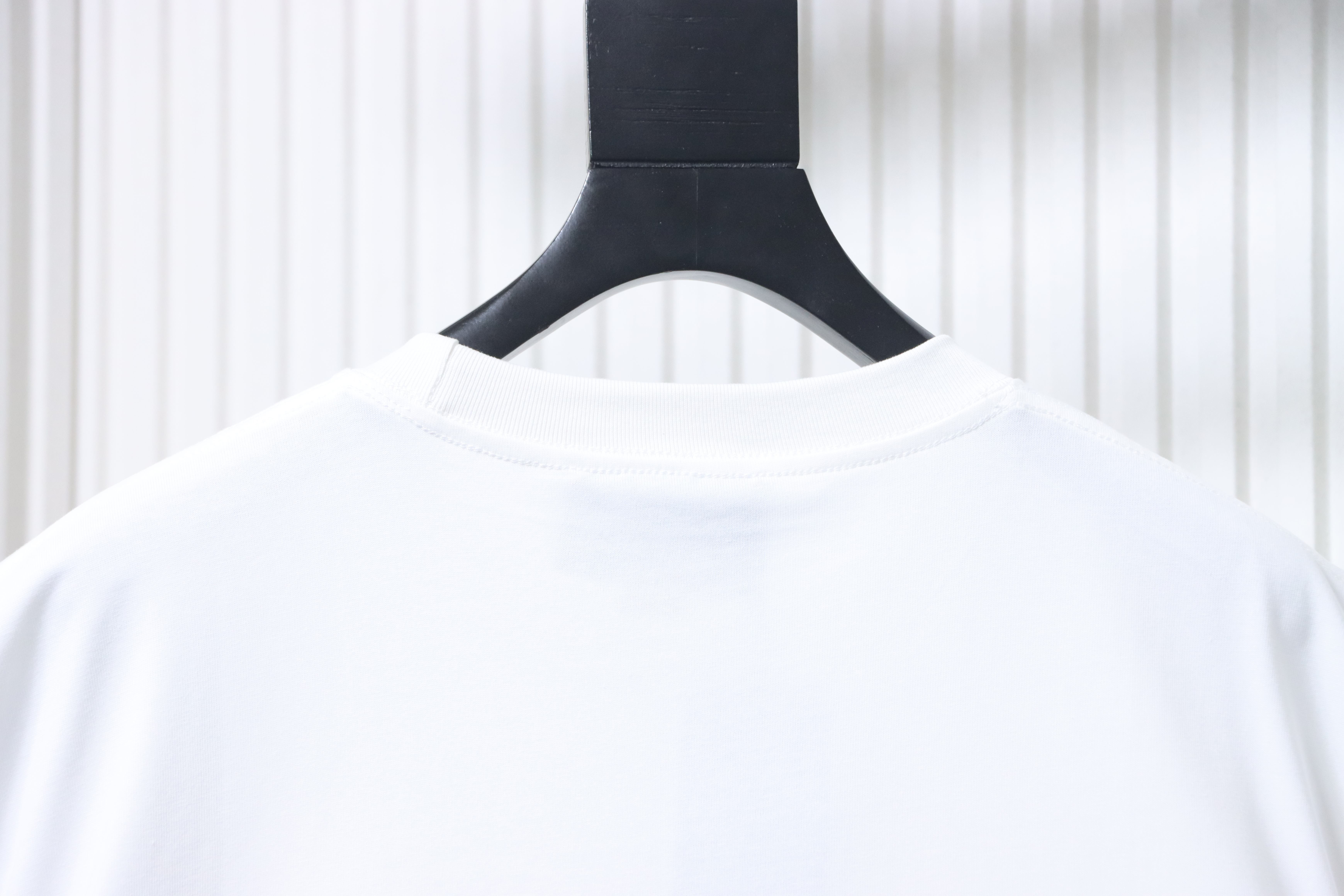 Top Quality    Cotton T-shirt with floral check Interlocking G print