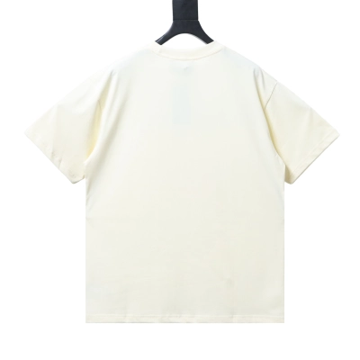Top Quality    Cotton T-shirt with Gucci cartoon print in white 04 02