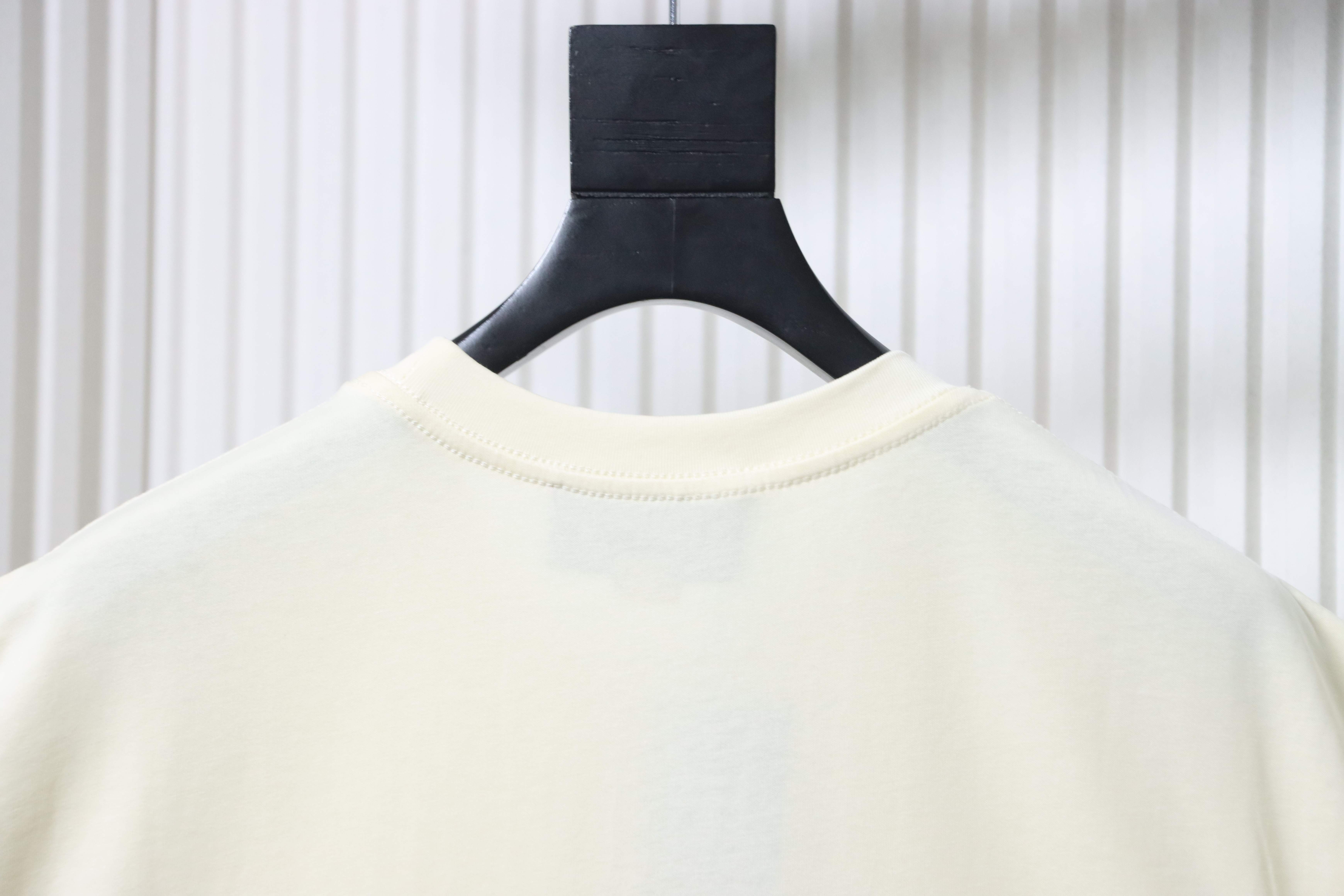    Gucci Printing Classic Short Sleeve Creamy White 565806-XJAZY-9037