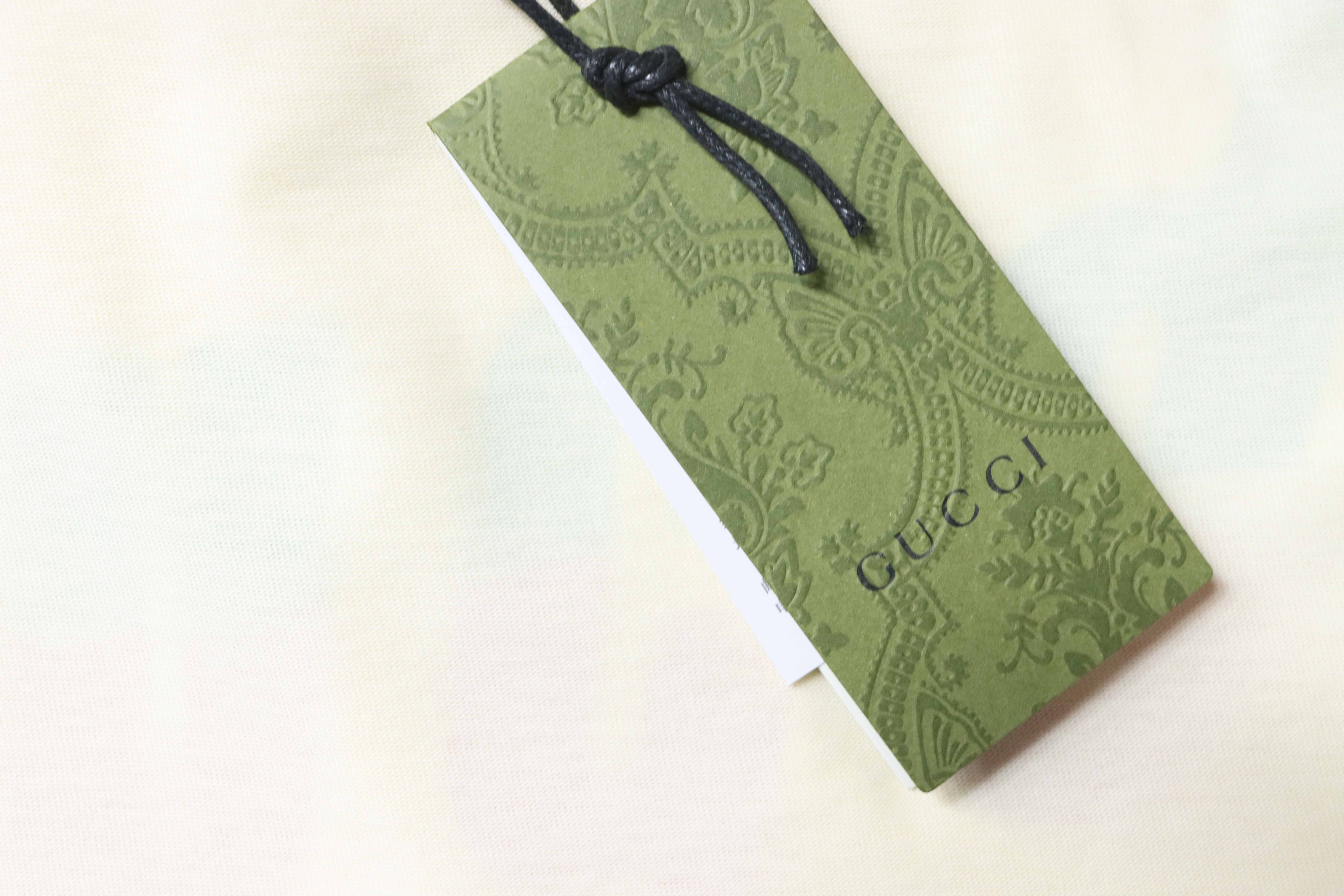    Gucci Printing Classic Short Sleeve Creamy White 565806-XJAZY-9037